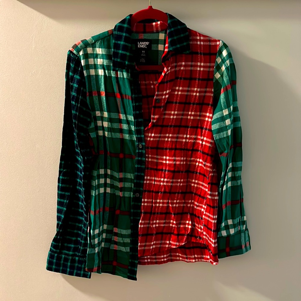 Lands End flannel